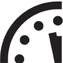 Photo: 2021's 'Doomsday Clock' still at 100 seconds to midnight
