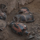 Photo: Pre-Roman tomb unearthed in Pompeii