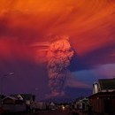 Spectacular volcanic eruption in Chile