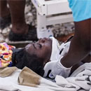 Photo: Haiti hospitals overwhelmed by quake victims as death toll hits 1,297