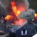 Photo: Major gas line problem causes 70 EXPLOSIONS in homes outside of Boston