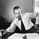 Photo: Edward R. Murrow at the movies -- just when we need him most, some say