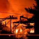 Photo: 6,000 urged to evacuate as North Carolina fertilizer plant fire threatens an ammonium nitrate explosion