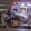 Photo: Coronavirus infected Nebraska woman, 36, being taken to a bio-containment unit