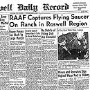 "RAAF Captures Flying Saucer on Ranch in Rosw