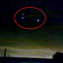Three Glowing UFO Orbs Recorded Over Russia