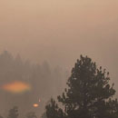 Photo: 'Completely white': Ash, smoke fall on Tahoe Basin