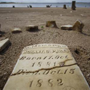 Photo: Depleted Texas lakes expose ghost towns, graves